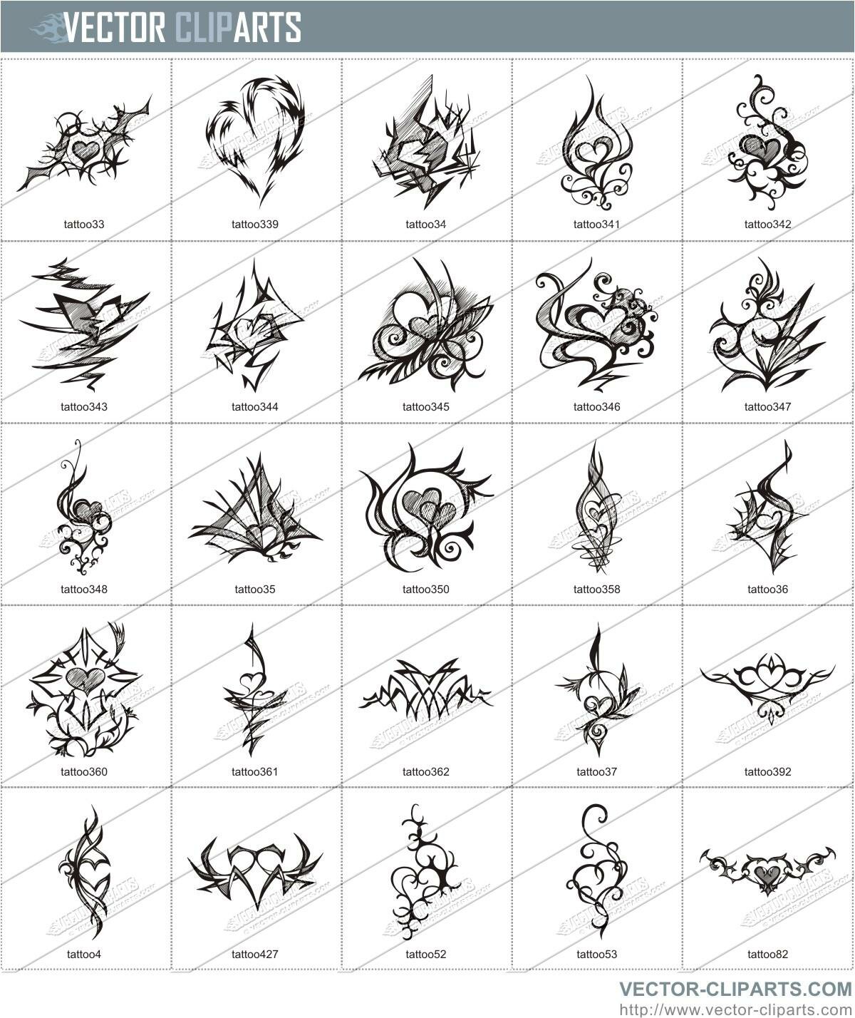 Simple Heart Tattoo Designs